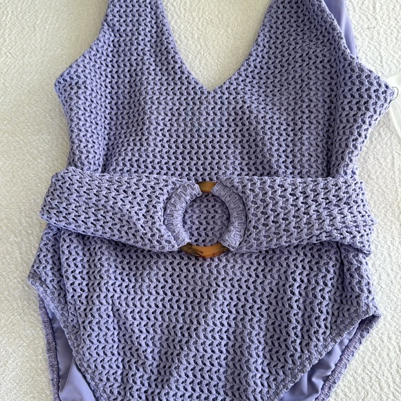 MONTCE Kim Textured Knit One-Piece Swimsuit, BRAND NEW, Size Medium, $218 - Picture 12 of 13